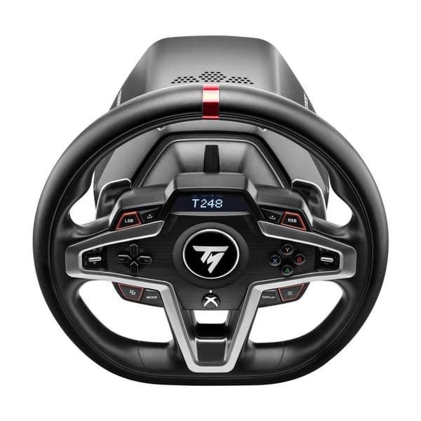 Thrustmaster 4460182 spelkontroll Svart USB Ratt + pedaler Analog/digital PC, Xbox One, Xbox One S, Xbox One X, Xbox Series S, Xbox Series X