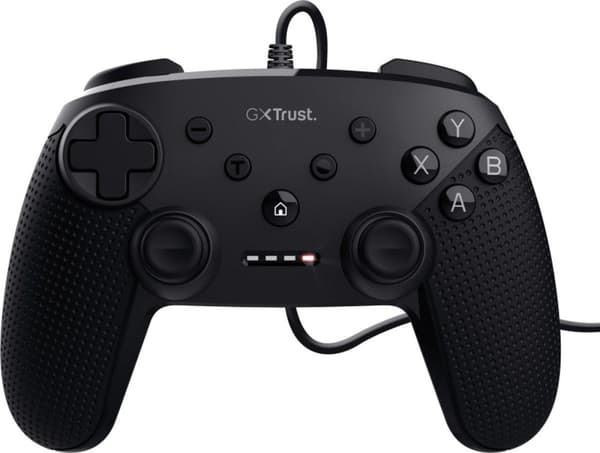 Trust GXT 541 MUTA - Joystick - PC - D-Pad - Retningsknapper - Vælg knap - Start knap - Turbo knap - Analog / Digital - Kablet - USB 2.0 (24789)