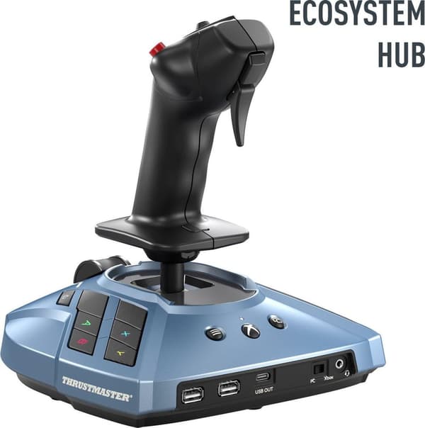 ThrustMaster TCA Captain Pack X Airbus Edition - joystick ja kaasu - langallinen - PC:lle, Microsoft Xbox Onelle, Microsoft Xbox Series S:lle, Microso