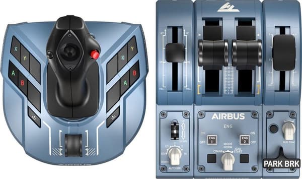 ThrustMaster TCA Captain Pack X Airbus Edition - joystick ja kaasu - langallinen - PC:lle, Microsoft Xbox Onelle, Microsoft Xbox Series S:lle, Microso