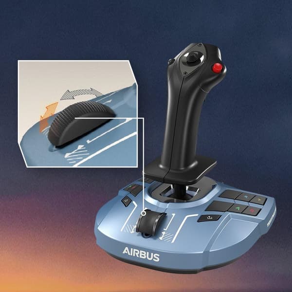 ThrustMaster TCA Captain Pack X Airbus Edition - joystick ja kaasu - langallinen - PC:lle, Microsoft Xbox Onelle, Microsoft Xbox Series S:lle, Microso