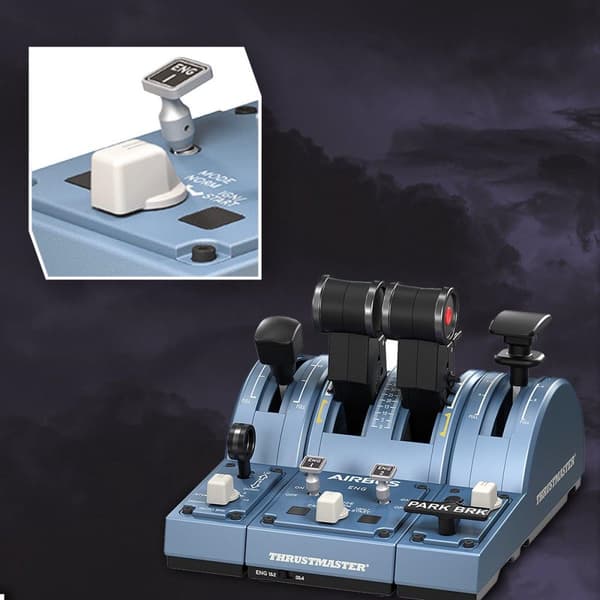 ThrustMaster TCA Captain Pack X Airbus Edition - joystick ja kaasu - langallinen - PC:lle, Microsoft Xbox Onelle, Microsoft Xbox Series S:lle, Microso