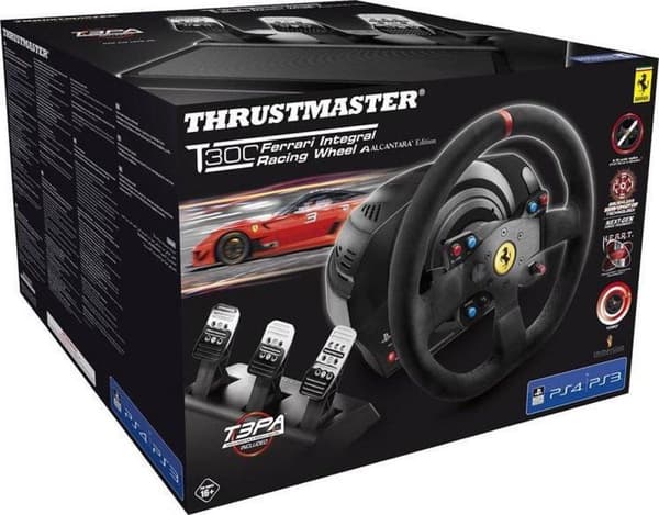 Hercules Thrustmaster T300 Ferrari Integral Racing Wheel Alcantara Edition (4160652)