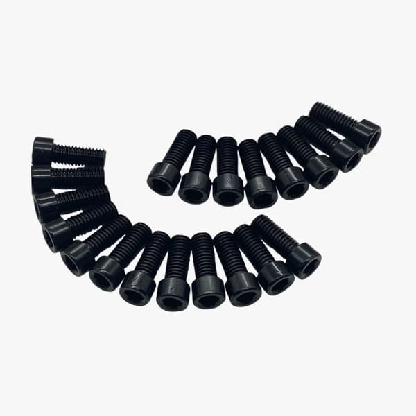 Trak Racer M8 X 20MM HEX RUUVIT - 20 KAPPALEEN PAKKAUS