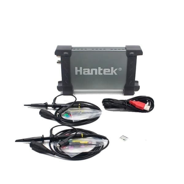 Digitaalinen oskilloskooppi, USB-yhteys, kannettava