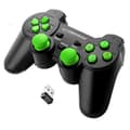 Miniatyrbillede 1 af 2: Wireless Gaming Controller Esperanza Gladiator GX600 USB 2.0 Sort Grøn PC PlayStation 3