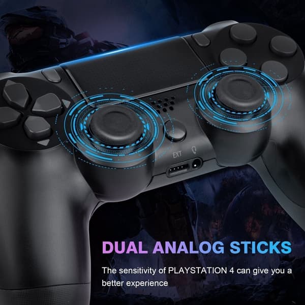 Wireless Bluetooth Game Controller For PS4 Playstation 4 Dual Vibration Gamepad Blue