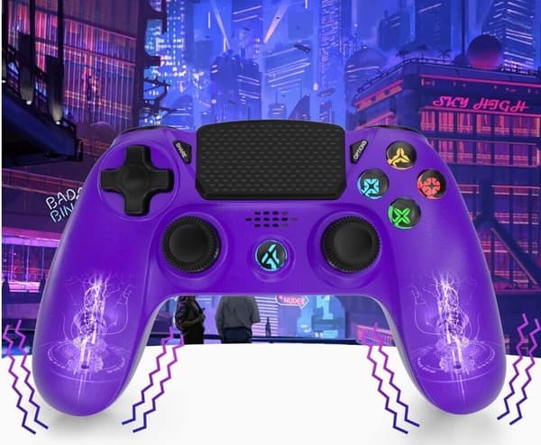 Wireless Controller For PS4 PlayStation Game Pad Purple