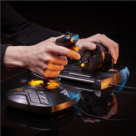 Thrustmaster | Joystick T 16000M Flight Pack | Musta