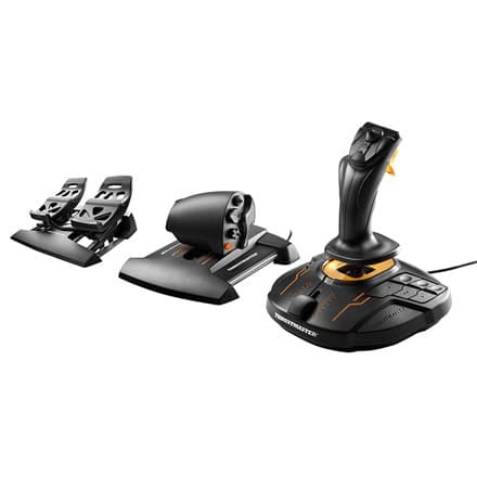 Thrustmaster | Joystick T 16000M Flight Pack | Musta