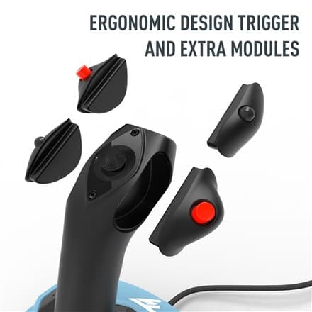 Thrustmaster | Joystick TCA Officer Pack Airbus Edition | Joystick