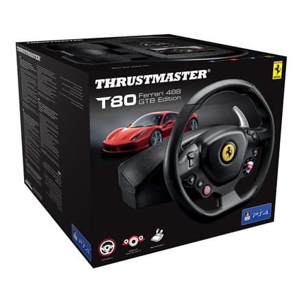 Thrustmaster | Rat | T80 Ferrari 488 GTB Edition | Spil racerhjul