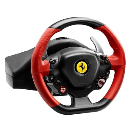 Thrustmaster | Rat Ferrari 458 Spider Racing Wheel | Sort/rød