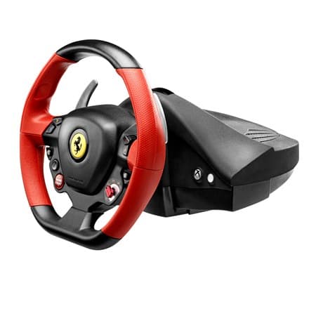 Thrustmaster | Rat Ferrari 458 Spider Racing Wheel | Sort/rød