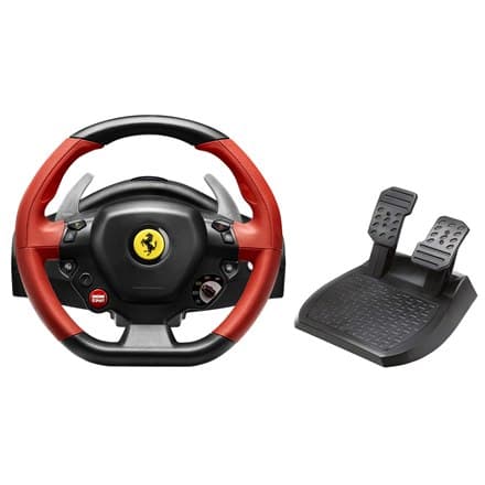 Thrustmaster | Rat Ferrari 458 Spider Racing Wheel | Sort/rød