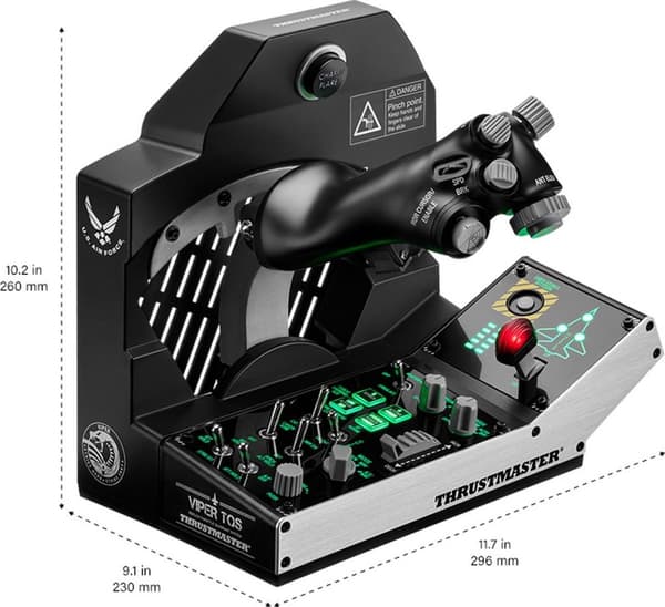 ThrustMaster Viper TQS Mission Pack - gashåndtag - 64 knapper - kablet - til pc (4060254)