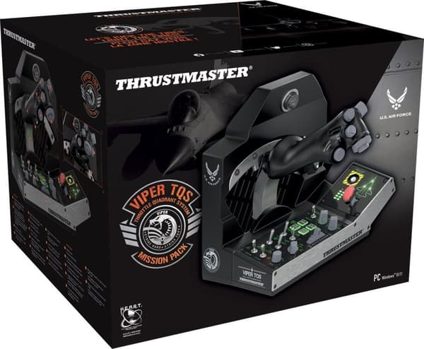 ThrustMaster Viper TQS Mission Pack - gashåndtag - 64 knapper - kablet - til pc (4060254)