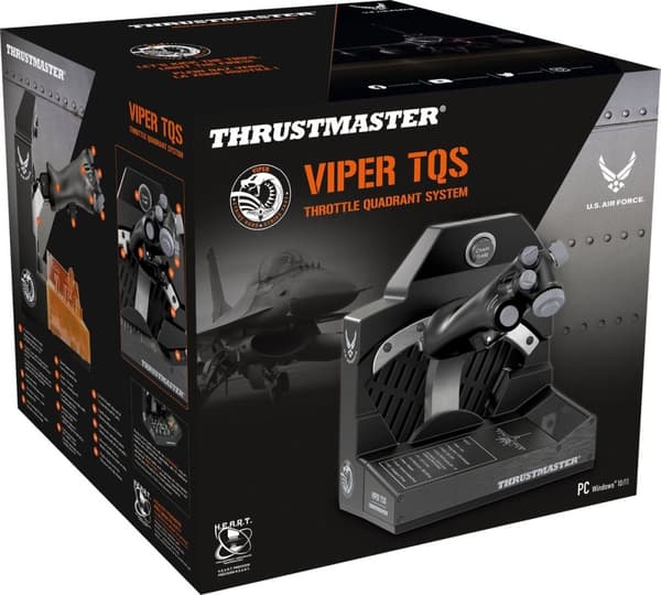 ThrustMaster Viper TQS - gascontroller - 19 knapper - kablet - til pc (4060252)