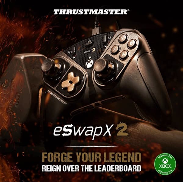 Thrustmaster Eswap X2 Pro Controller - Gamepad - PC - Xbox - Tilbage knap - D-Pad - Retningsknapper -