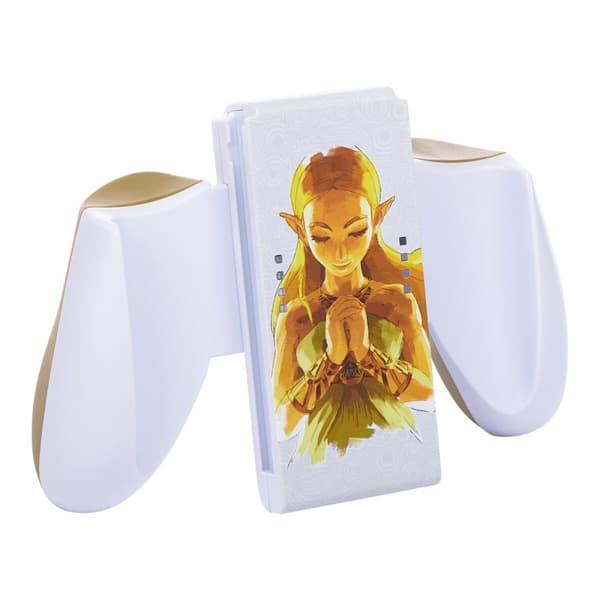 Peliohjain Powera NSAC0059-01 Nintendo Switch Valkoinen/Kulta