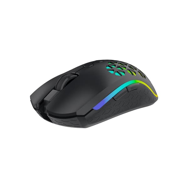 AQIRYS Mouse Dual Mode: Wirelles+Wired POLARIS svart