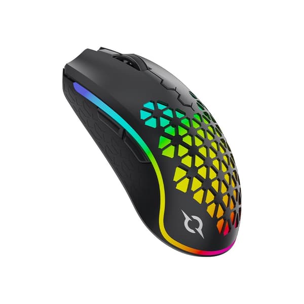 AQIRYS Mouse Dual Mode: Wirelles+Wired POLARIS svart Svart