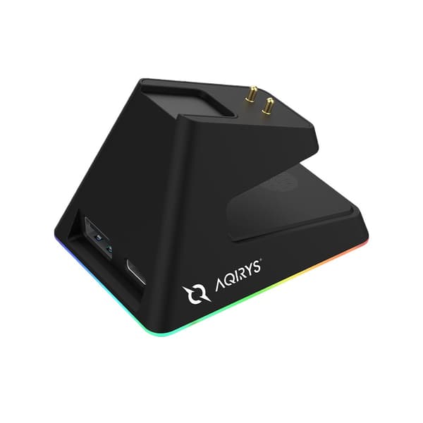 AQIRYS Mouse Dual Mode: Wirelles+Wired ZEPHYR svart