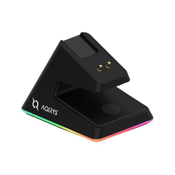 AQIRYS Mouse Dual Mode: Wirelles+Wired ZEPHYR svart