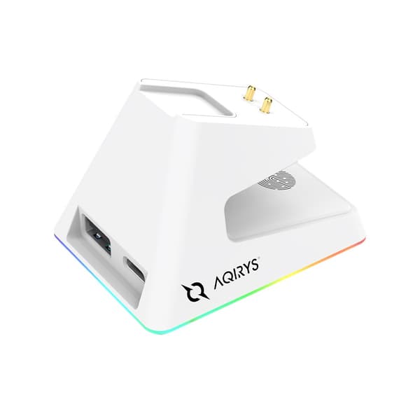 AQIRYS Mouse Dual Mode: Wirelles+Wired ZEPHYR valkoinen