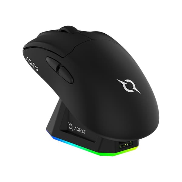 AQIRYS Mus Dual Mode: Wirelles+Wired M32 svart