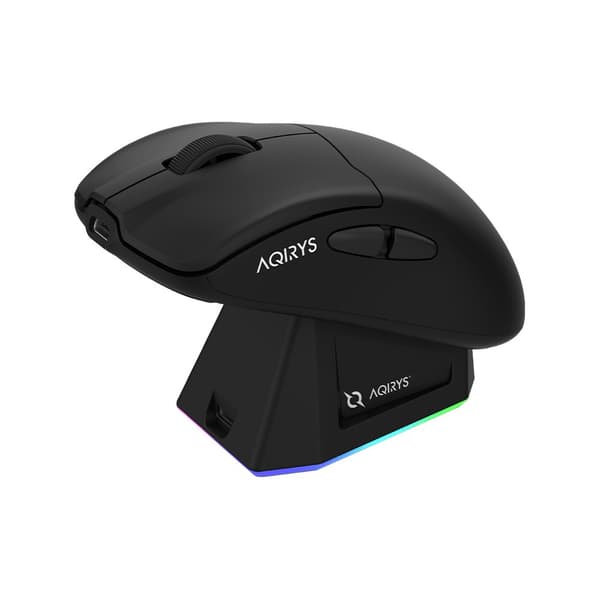 AQIRYS Mus Dual Mode: Wirelles+Wired M32 svart