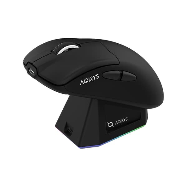AQIRYS Mus Dual Mode: Wirelles+Wired M60 sort
