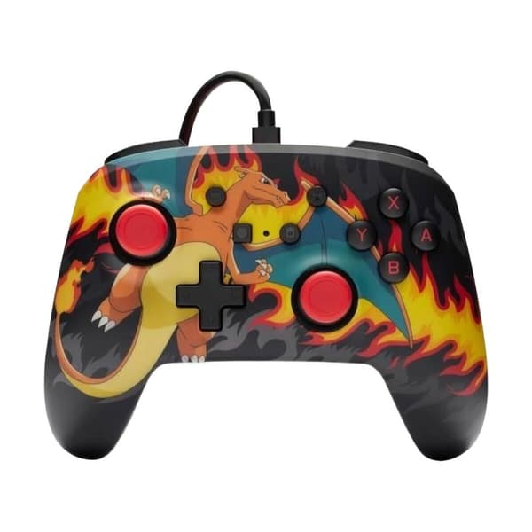 Spillekonsol Powera Charizad Firestorm Gul Nintendo Switch