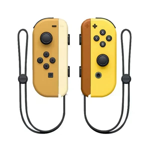 Game Controller, Trådløs Bluetooth, Dobbelt Motorer,Brun Gul