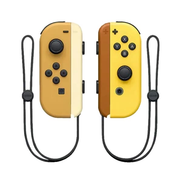 Game Controller, Trådløs Bluetooth, Dobbelt Motorer,Brun Gul