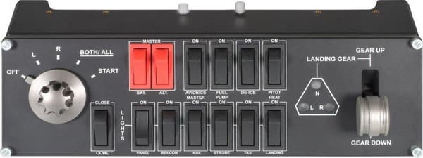 Logitech G Saitek Pro Flight Switch Panel Svart PC