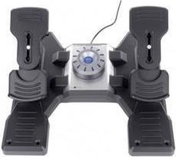 Logitech G Saitek Pro Flight Rudder Pedals Black PC