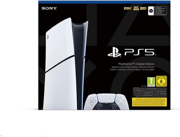 Sony PlayStation 5 Digital Edition 1TB Slim Edition