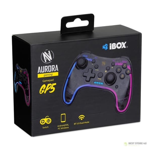 AURORA GAMEPAD GP5 -KYTKINOHJAIN, ANDROID, IOS