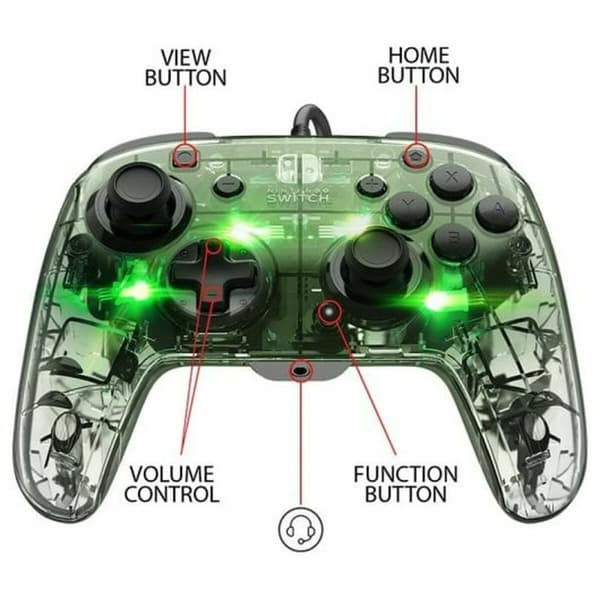 Xbox One fjernbetjening PDP Afterglow Deluxe+