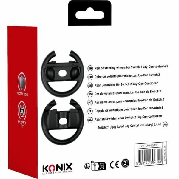 Rat KONIX Sort Nintendo Switch
