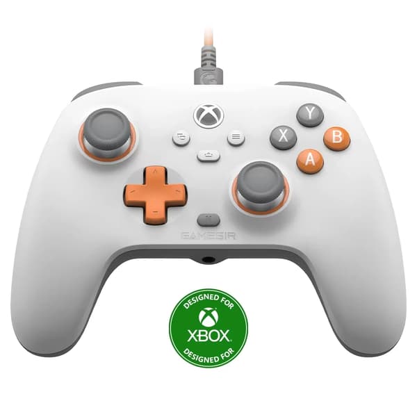 Xbox Kable Controller, Alsidig Platform Kompatibilitet, Kablet USB-C Forbindelse,Hvid