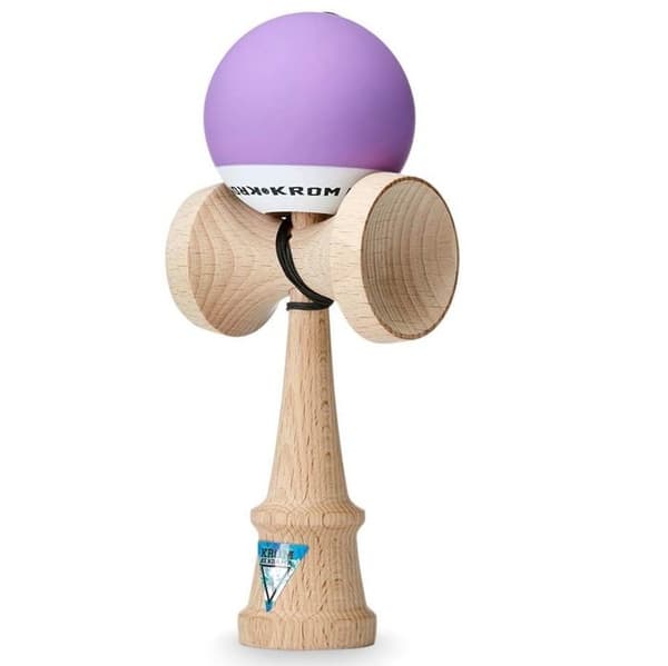 Utomhuslek - KROM - Kendama Pop Lila - För barn - Färgerna Lila och Beige