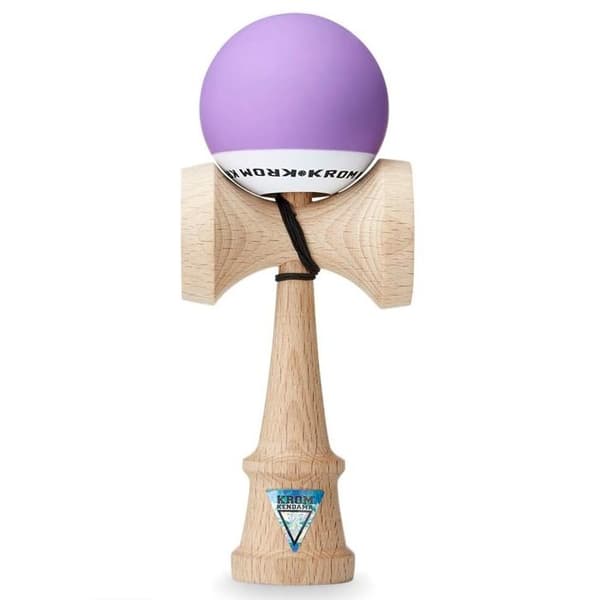 Utomhuslek - KROM - Kendama Pop Lila - För barn - Färgerna Lila och Beige