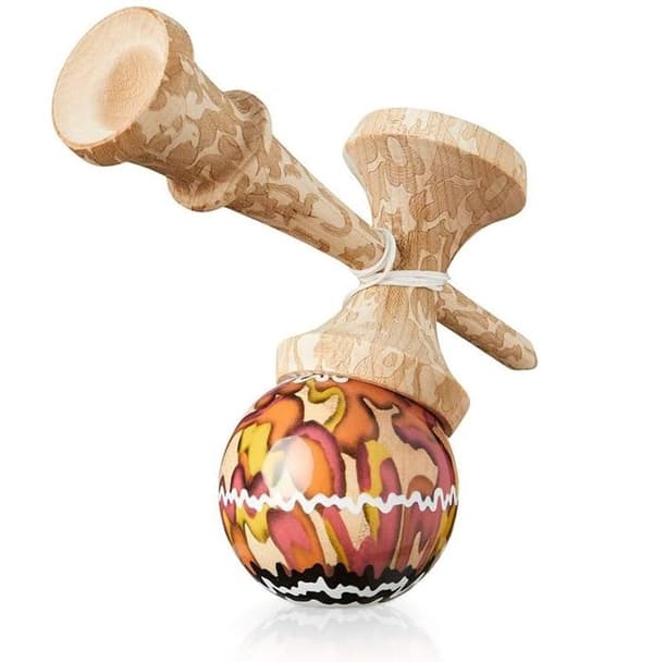 Utomhusspel - Krom - Kendama Naked Plasticity Apex - Flerfärgad - Plastik - Barn