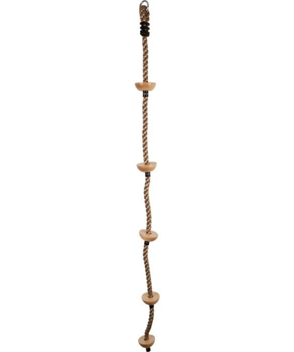 Klatse rep - Small foot company - LEGLER - 5 steg i trä - Max vikt 100 kg - Utomhus