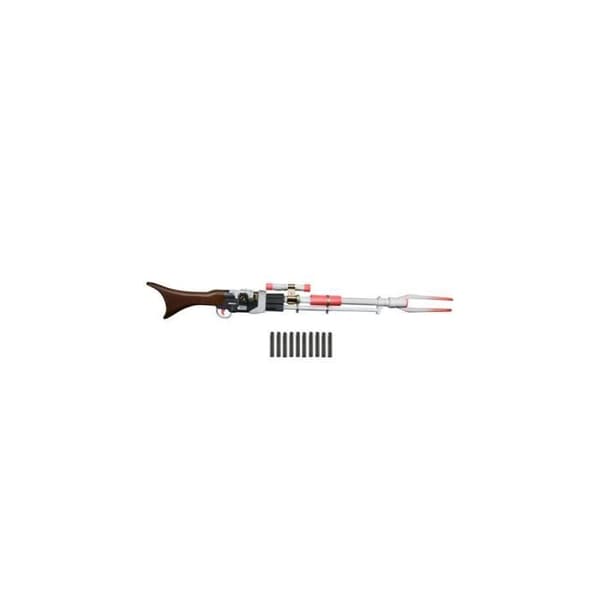 Nerf Star Wars The Mandalorian Amban Phase Pulse Blaster utomhusspel - brunt och vitt - för barn - NERF