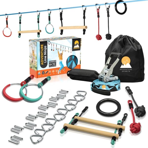 Adventure Sports Ninja Slackline XL startpaket, 12M