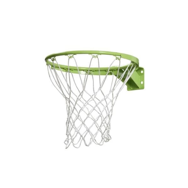 EXIT Galaxy Basketring med nät - Metall, Vit, Grön - 45 cm - 5,4 kg