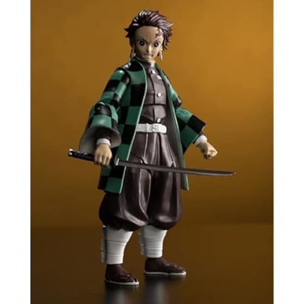 Figurine - MCFARLANE - Tanjiro - 18 cm - Multicolore - Barn Mixte